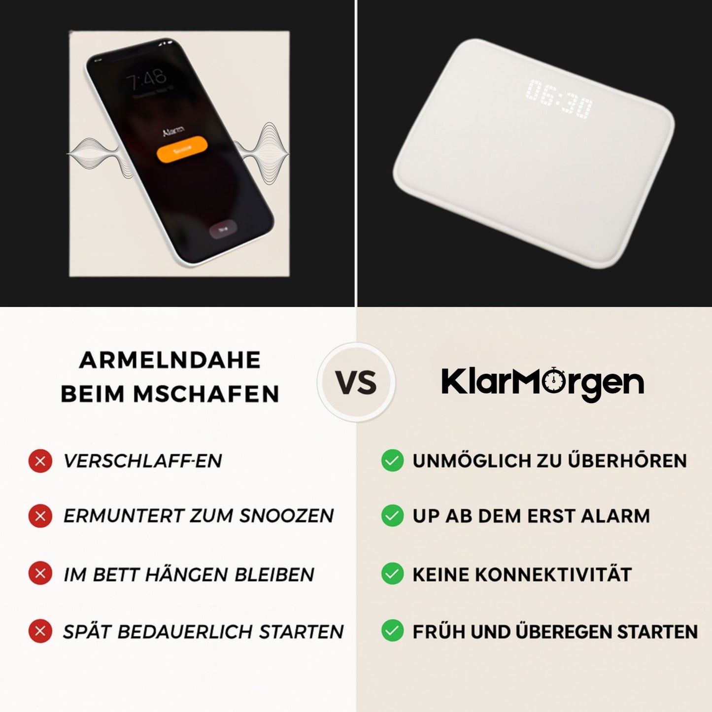 KlarMorgen AufwachPad 2.0